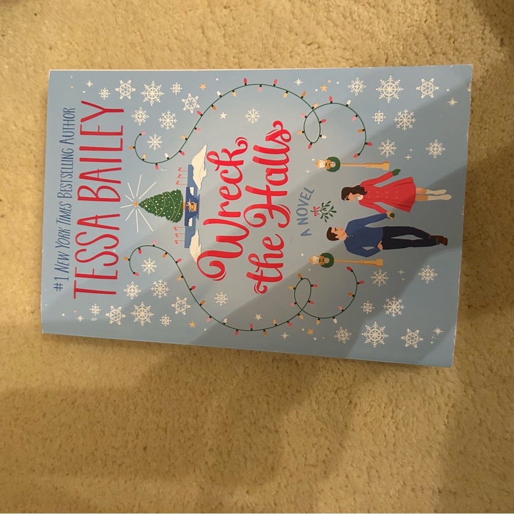 'Wreck the Halls' Novel - Blue Cover